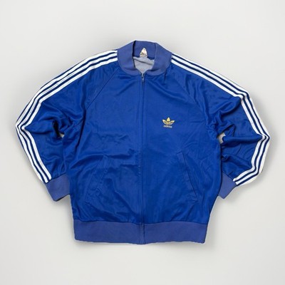 Adidas Ventex Trainingsjacke Vintage 80s Made in France Trefoil Gr. M-L