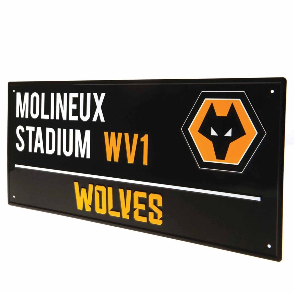 Wolverhampton FC Black Street Sign, Signs & Plaques, Sports, Gift