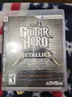 Guitar Hero: Metallica (Sony PlayStation 3, 2009) Complete In Box