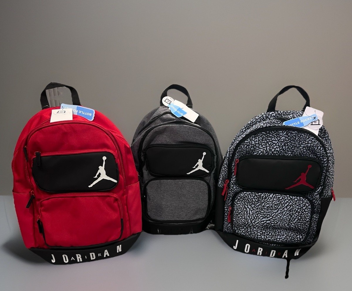 NEW NIKE AIR JORDAN JUMPMAN BOOKBAG BACKPACK LARGE 15\