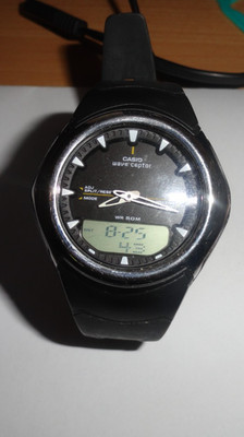 CASIO WAVE CEPTOR WATCH WVA-104H