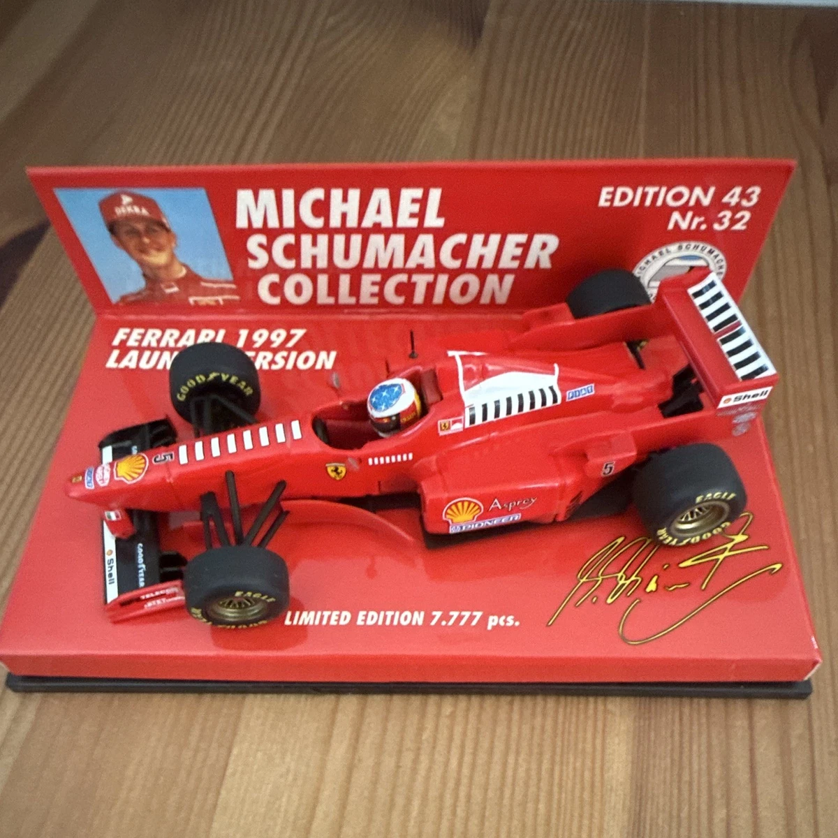 Michael Schumacher Ferrari Diecast Racing Cars 1:43 for sale | eBay