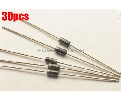 30Pcs 1N4001 1A 50V Diode On Tape Assortment Kits New Ic sv *la