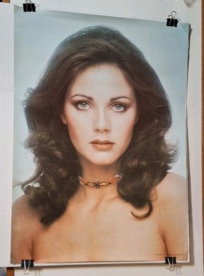 Vintage 1977 Lynda Carter Wonder Woman Nude Poster Pro Arts #14-525