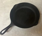 Vintage Griswold Small Block Logo No. 8 Cast Iron Skillet 704 G