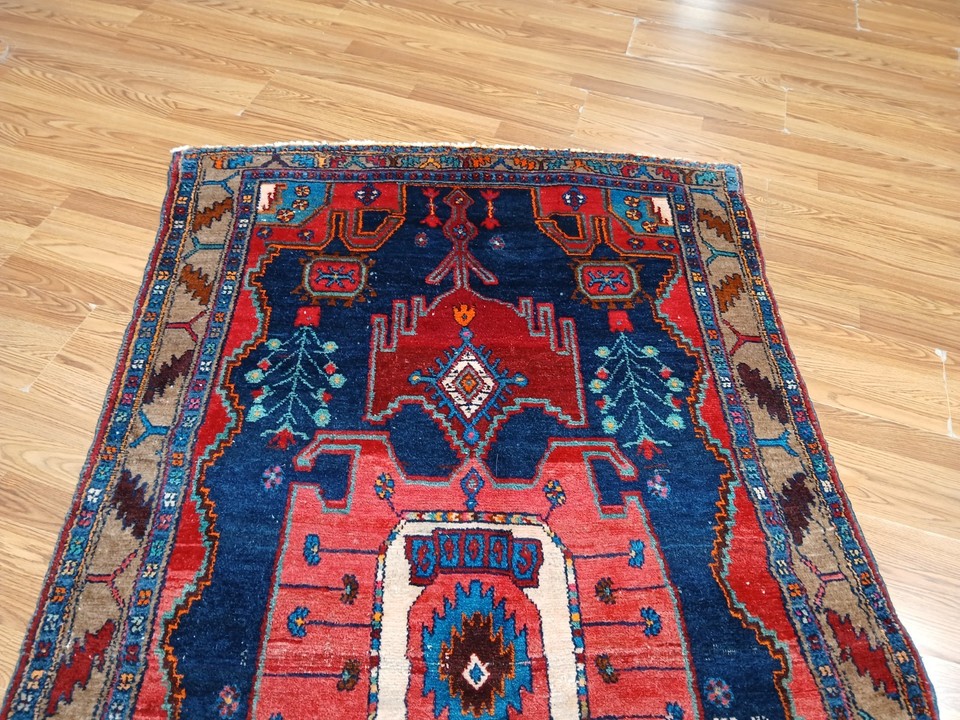 Turkish Vintage Rug,HandMade Anatolian Geometric Design Tribal Rug 4 ...