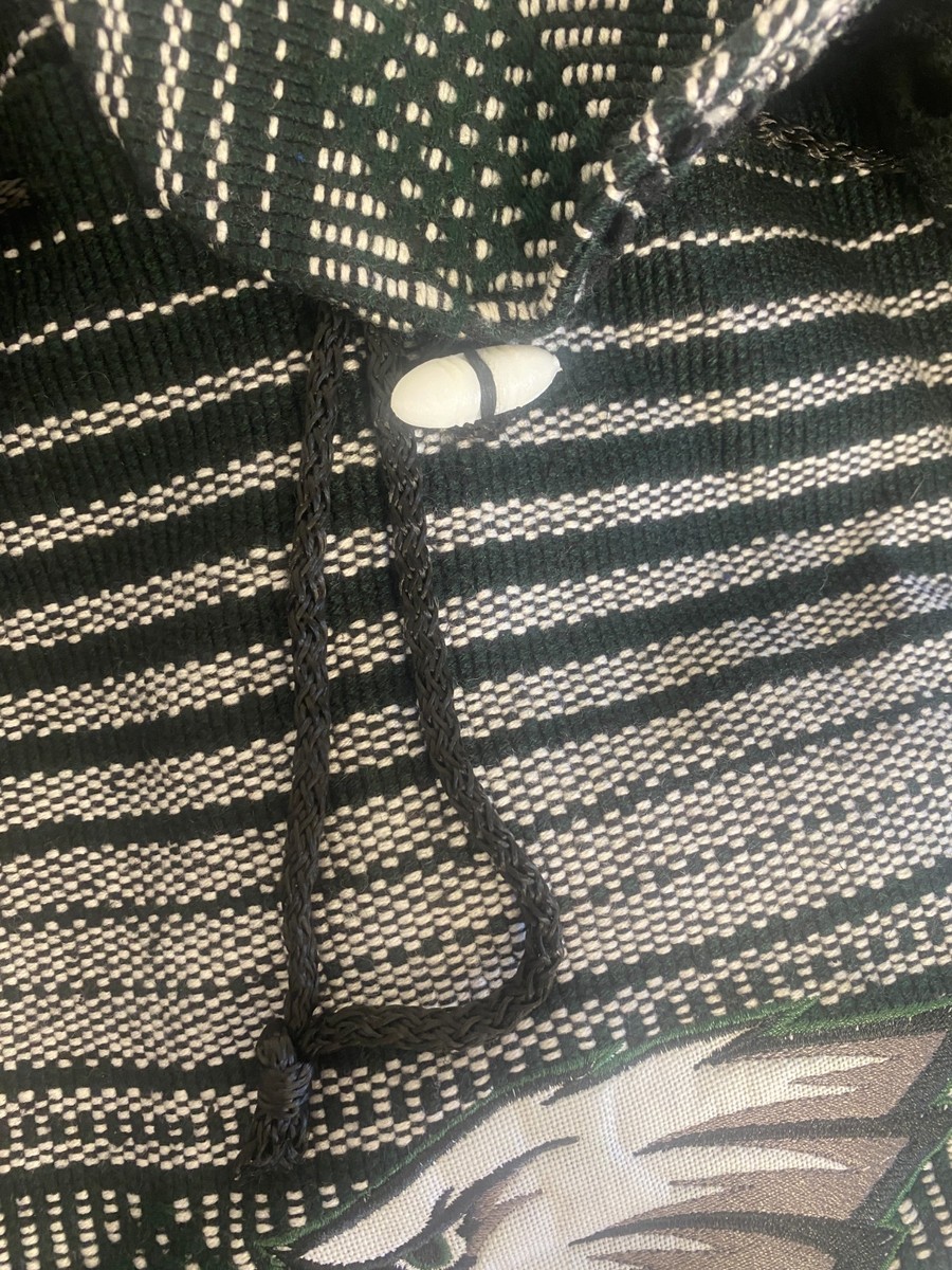 Philadelphia Eagles Knit Drawstring Bag – Tribal Design with Team Logo –Fan Gear Philadelphia Eagles Knit Drawstring Bag – Tribal Design with  main image 2