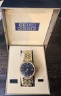 Seiko Men's Vintage Quartz Watch Gold-Tone 7N22-7018