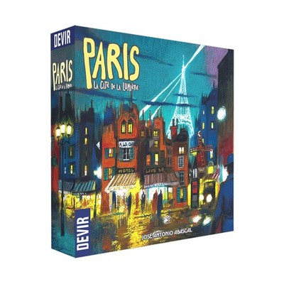 Devir Board Game Paris - La Cite De La Lumiere Box NM