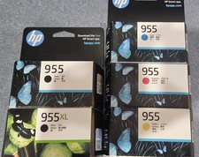 HP 955 Genuine Ink Pack Black + Colours