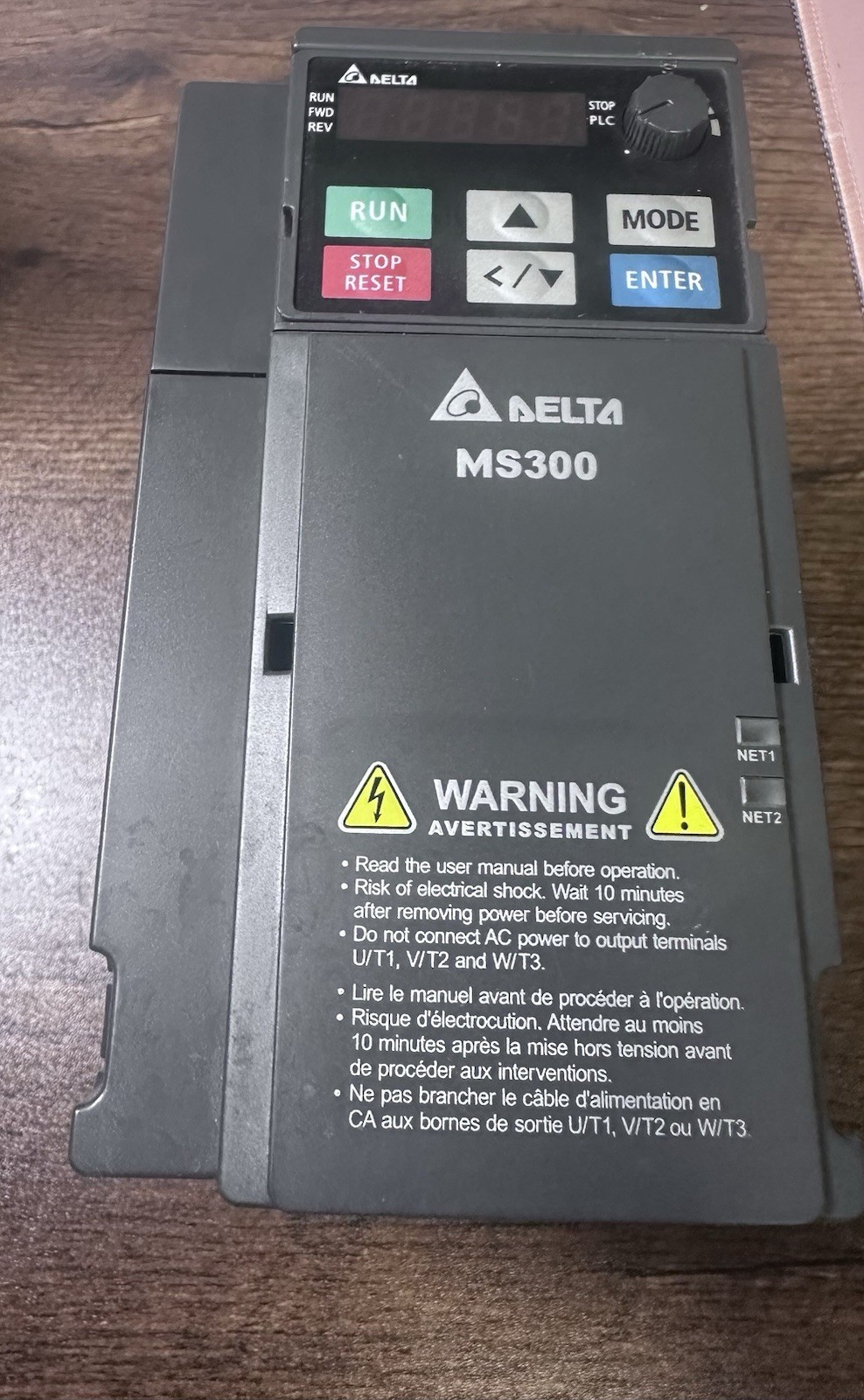 York S1-6109897 VFD Controller Delta VFD17AMS23ANSAA 200/240V 5HP