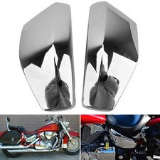 Chrome Battery Side Cover Fit For Honda VTX1300R VTX1300S VTX1300T 2003-2009