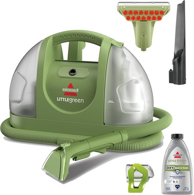 #ad #ad BISSELL Little Green Multi Purpose Portable Carpet and Upholstery Cleaner 1400B $100.00