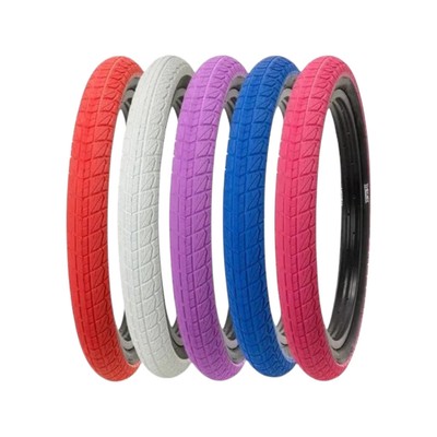Merritt THEORY PROVEN BMX Reifen Street 20 Zoll Weiß Rot Blau Pink