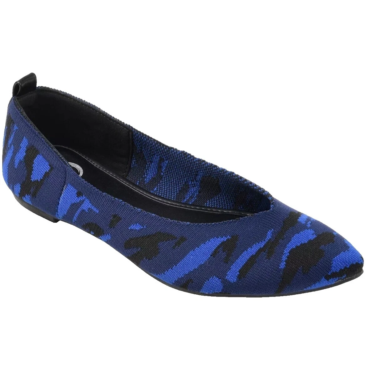 Planos planos formales para mujer con estampado de animales