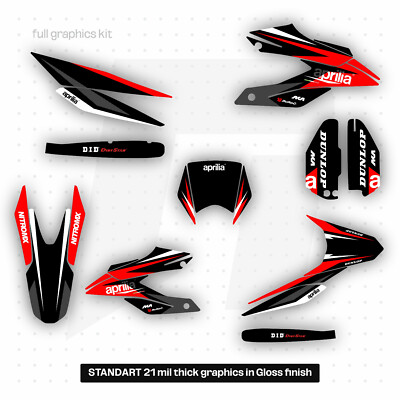 Graphics Kit fits Aprilia SX RX 125 2018 2019 2020 2021 2022 2023 2024 Decals