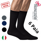 Calze Uomo Corte Cotone Filo di Scozia Calzini Corti 6 Paia Estivi da Calzetti
