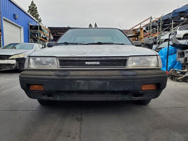 Toyota Corolla, Sedan, Rear Left Door Trim Panel Deluxe, 88-90