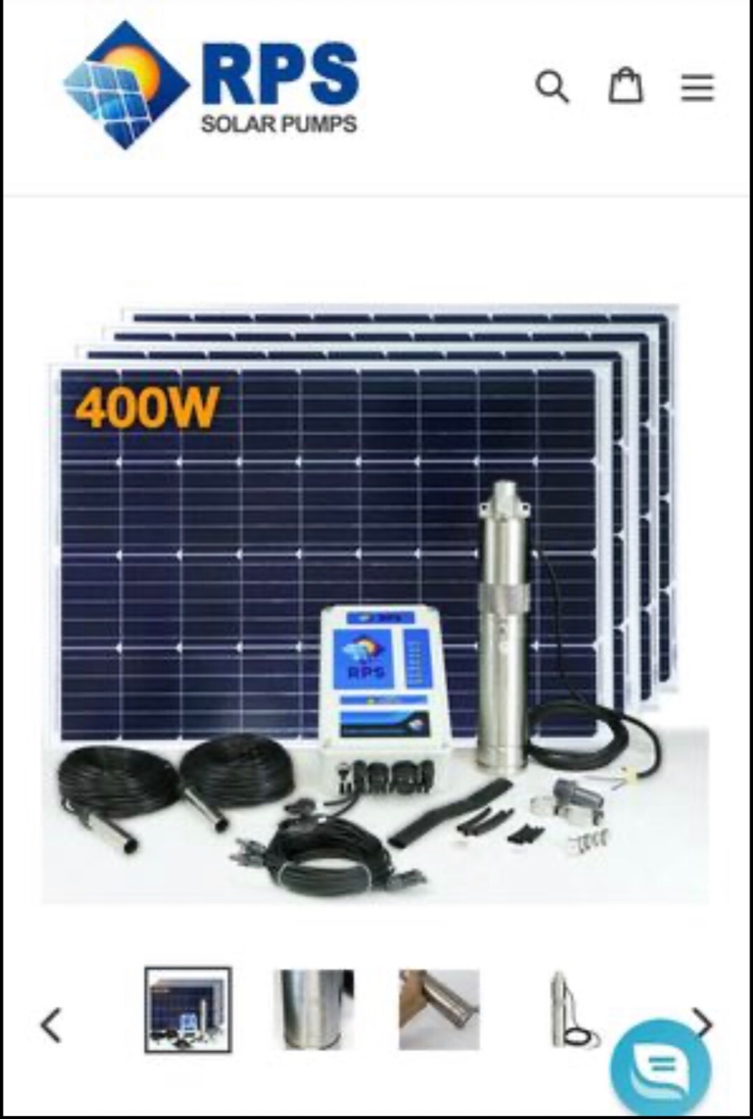 rps 400 solar pump for wells, | eBay