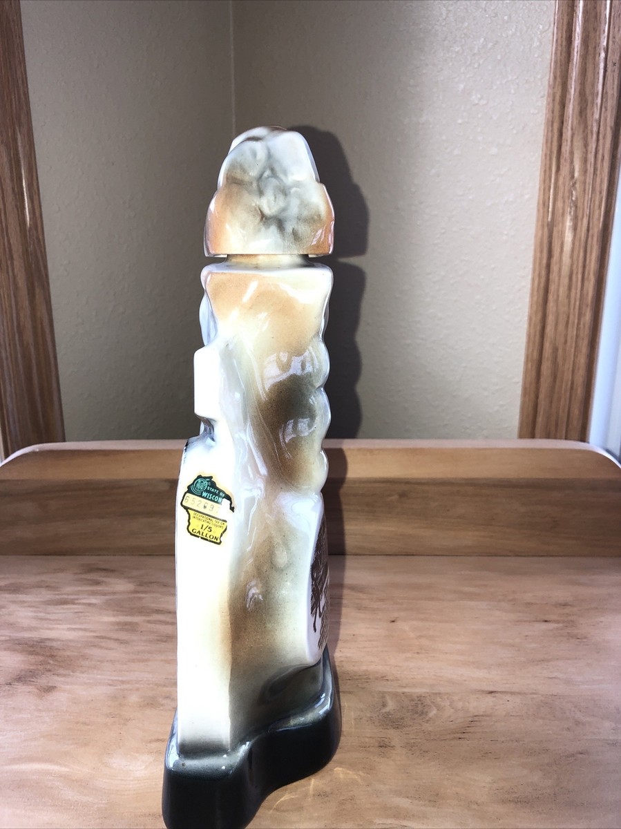 1970 Jim Beam Decanter Tombstone Arizona The Town Too Tough to Die