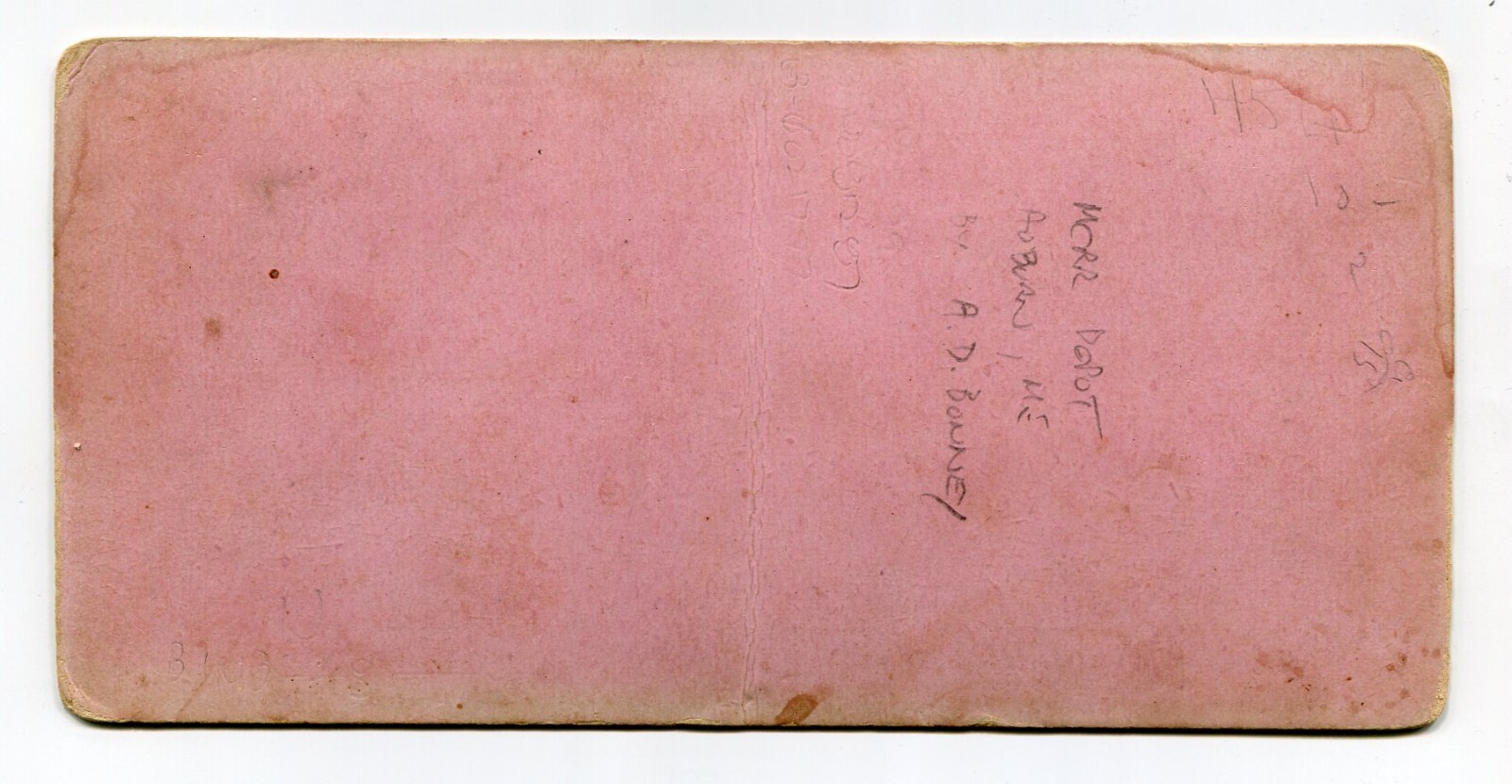 Maine Central Railroad Depot at Auburn, Maine Stereoview by Bonney* eBay