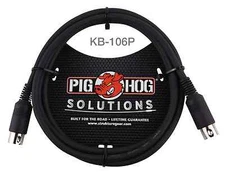 6ft Pig Hog DIN-5 MIDI Male/Male, KB-106P