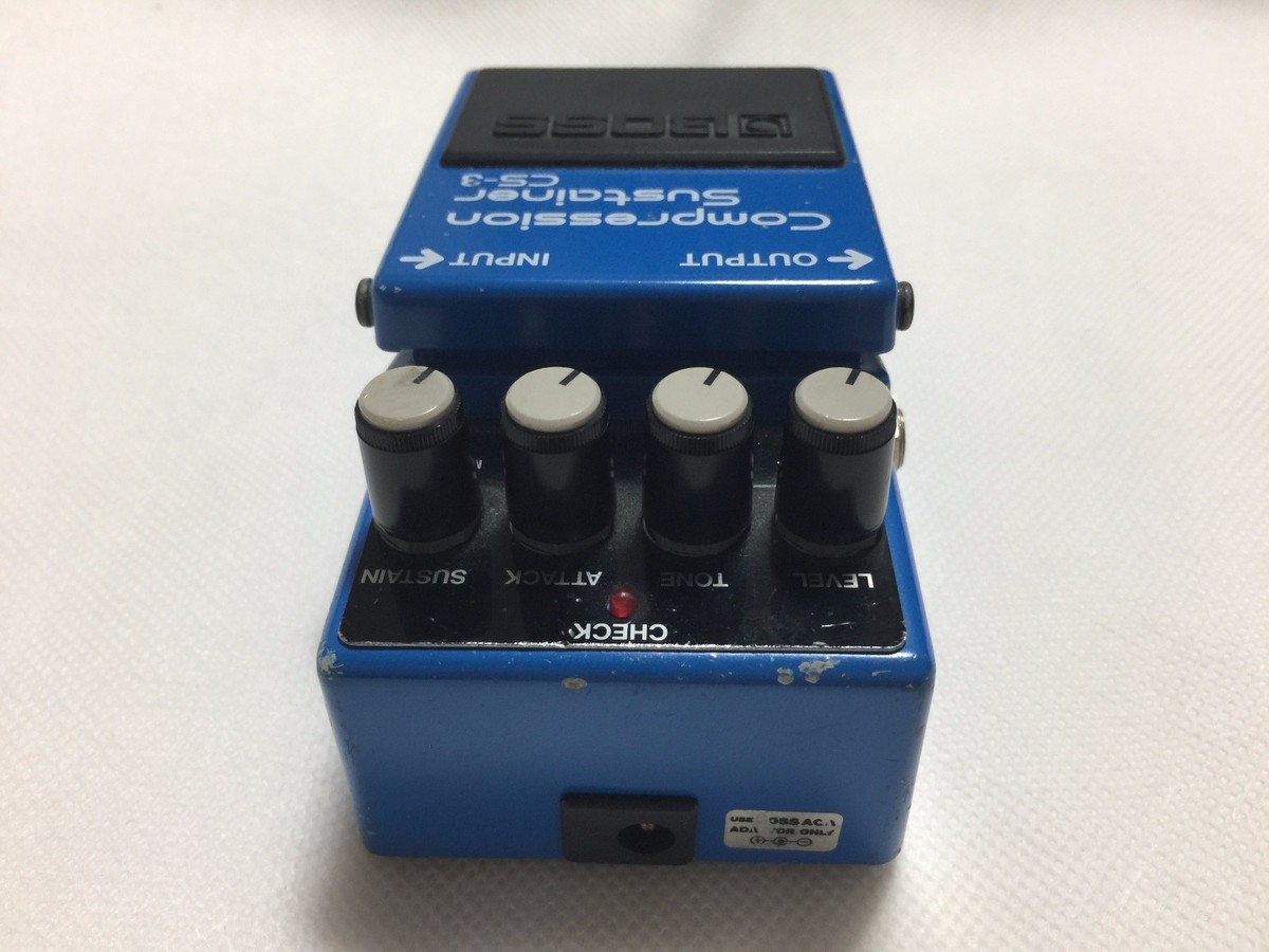 Used! BOSS CS-3 Compression Sustainer Vintage Guitar Effect Pedal