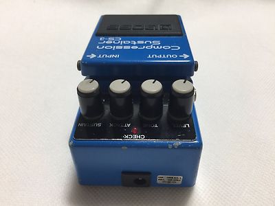 Used! BOSS CS-3 Compression Sustainer Vintage Guitar Effect Pedal