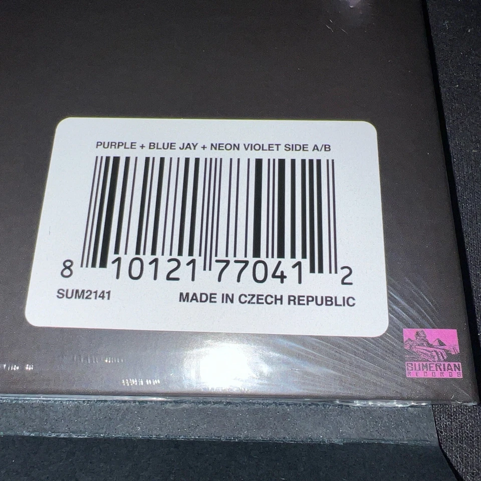 BTBAM Colors II Vinyl 35/100 Insert Holo Cover  Purple/Blue Jay/Neon Violet - Image 3 of 4