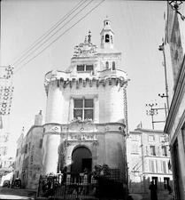 NIORT c. 1937 - Old Town Hall Deux Sèvres - 2 negatives 6x6 - NAQ 233