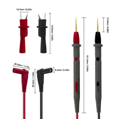 1000V 20A Messleitung Messkabel Prüfkabel für Fluke Messgeräte Multimeter DE NEW