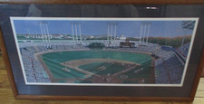 County Stadium Classic Milwaukee Wisc Brewers Signed Print 116 of 600 Jurinko