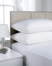  25cm deep Fitted Bed Sheets 100%Cotton Polyester Single Double King Sking