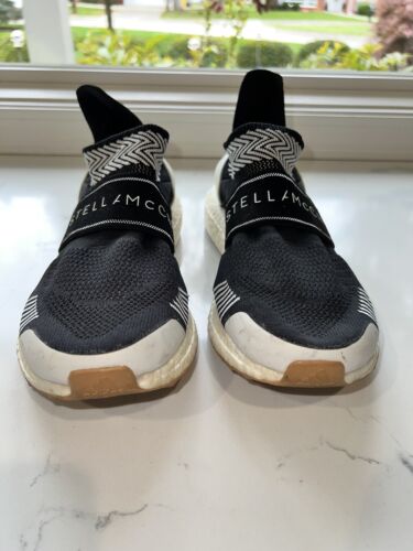 Adidas X Stella McCartney UltraBOOST Speed Core Black / White Running Shoes  - Sneak in Peace