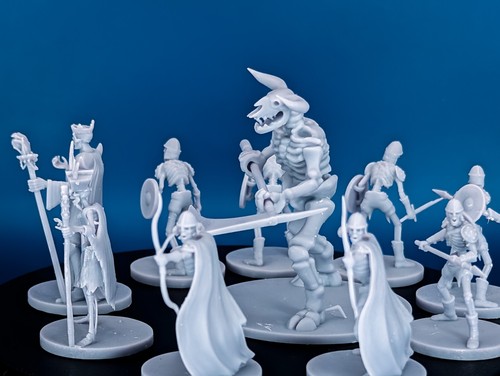 Paquete Esqueleto | Encuentro Aleatorio | 10 Miniaturas - Escala 28mm DnD D&D - Imagen 6 de 11