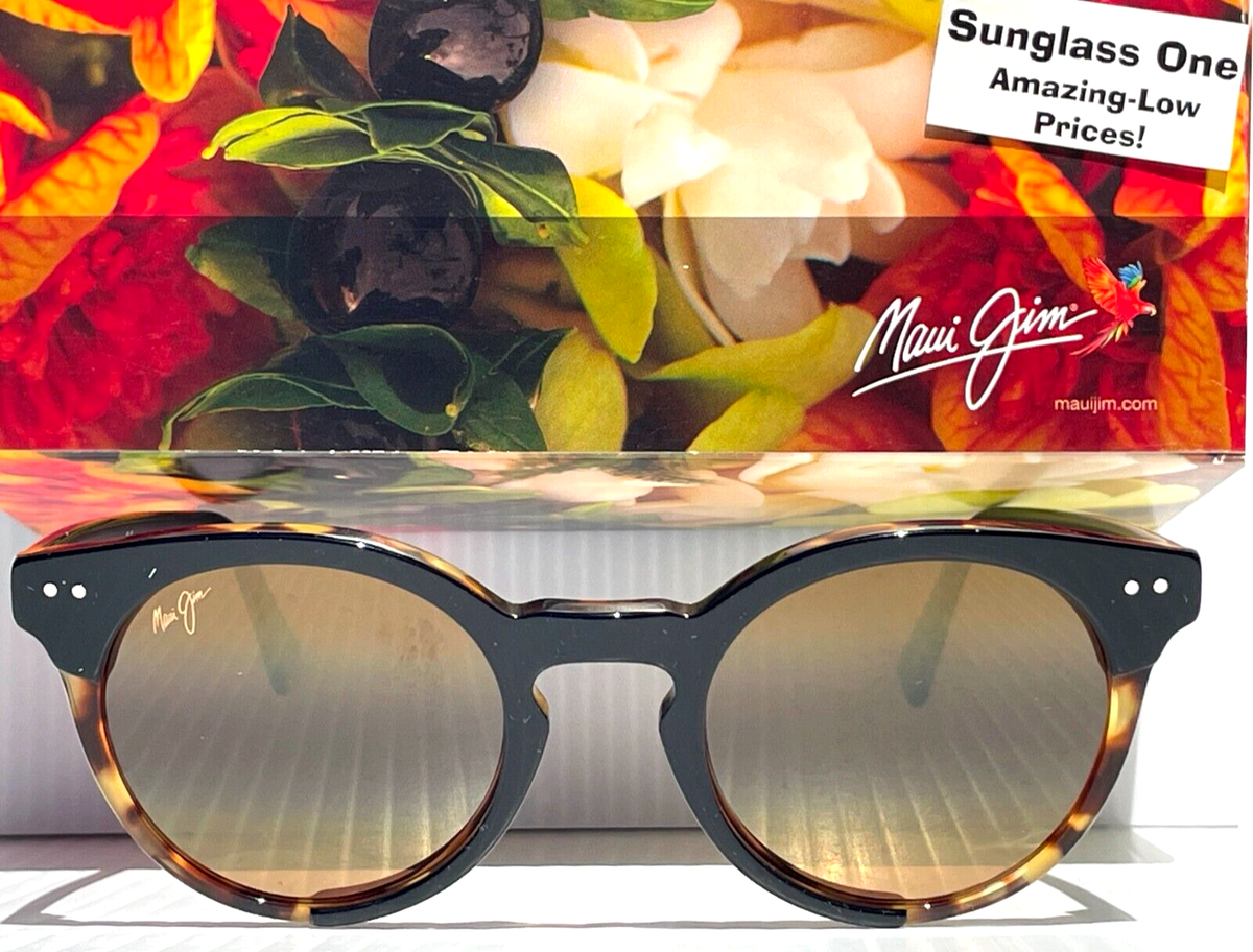 Maui Jim UPSIDE DOWN FALLS Tortoise POLARIZED Bronze GLASS