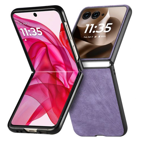 For Motorola Razr Ultra 2025/2024/2023 Case Flip Phone Premium PU Leather Cover - Picture 11 of 42