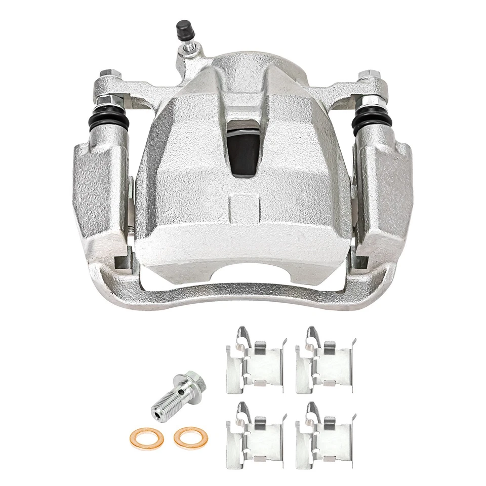 Pinzas de freno de disco delanteras con soportes para Toyota RAV4 Matrix Corolla iM tC Vibe Foto 3 de 4