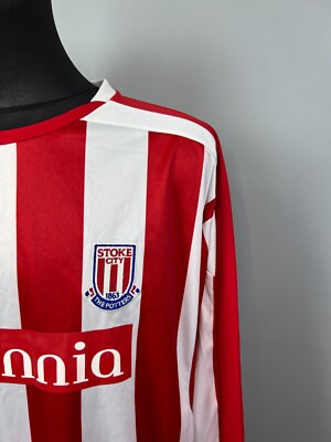 Maillot Domicile Stoke City 2007/2008 – Le Coq Sportif – Taille XL – Très Bon état
