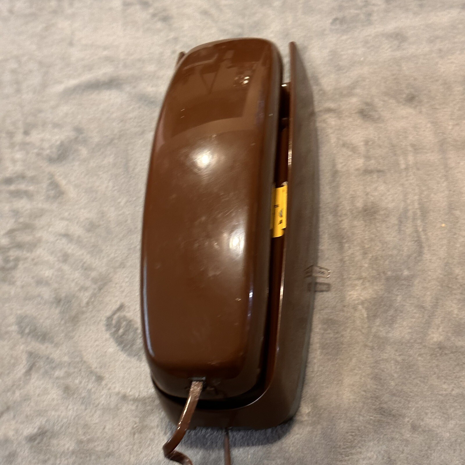 Bell Systems Trimline Brown Rotary Landline Push button Home Phone w