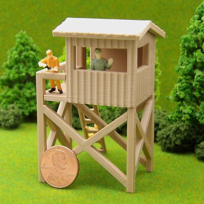HO Scale Hunting Blind or Kids Playhouse - Great addition to your layout scenery