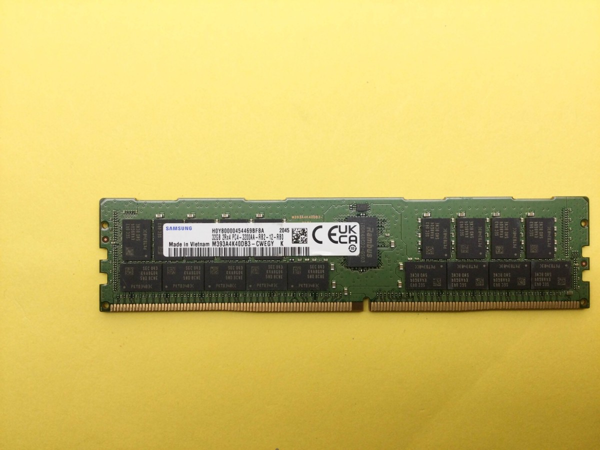 Samsung 32GB 2Rx4 PC4-3200AA RDIMM Server Memory