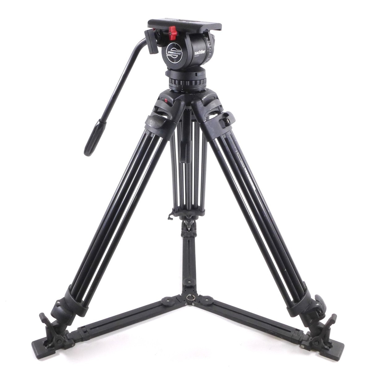 Sachtler DV 6SB Fluid Head Speed Balance Aluminum Tripod DV 6 SB 