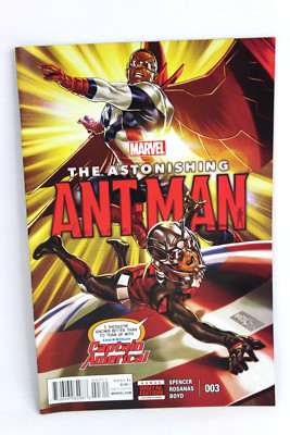 Astonishing Ant-Man #3 Scott Lang Mark Brooks Variant 2016 Marvel Comics F/F+