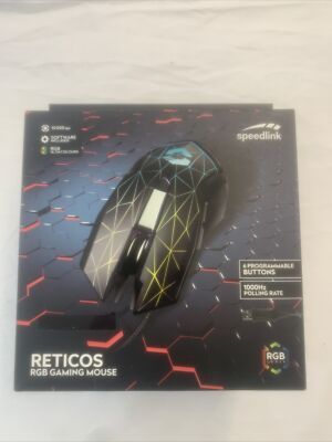 Speedlink SL-680011-BK RETICOS RGB GAMING MOUSE BLACK