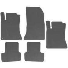 Velours Fußmatten für Mercedes GLA X156 Bj. 2013 – 2019 Automatten GRAU STD 4+1