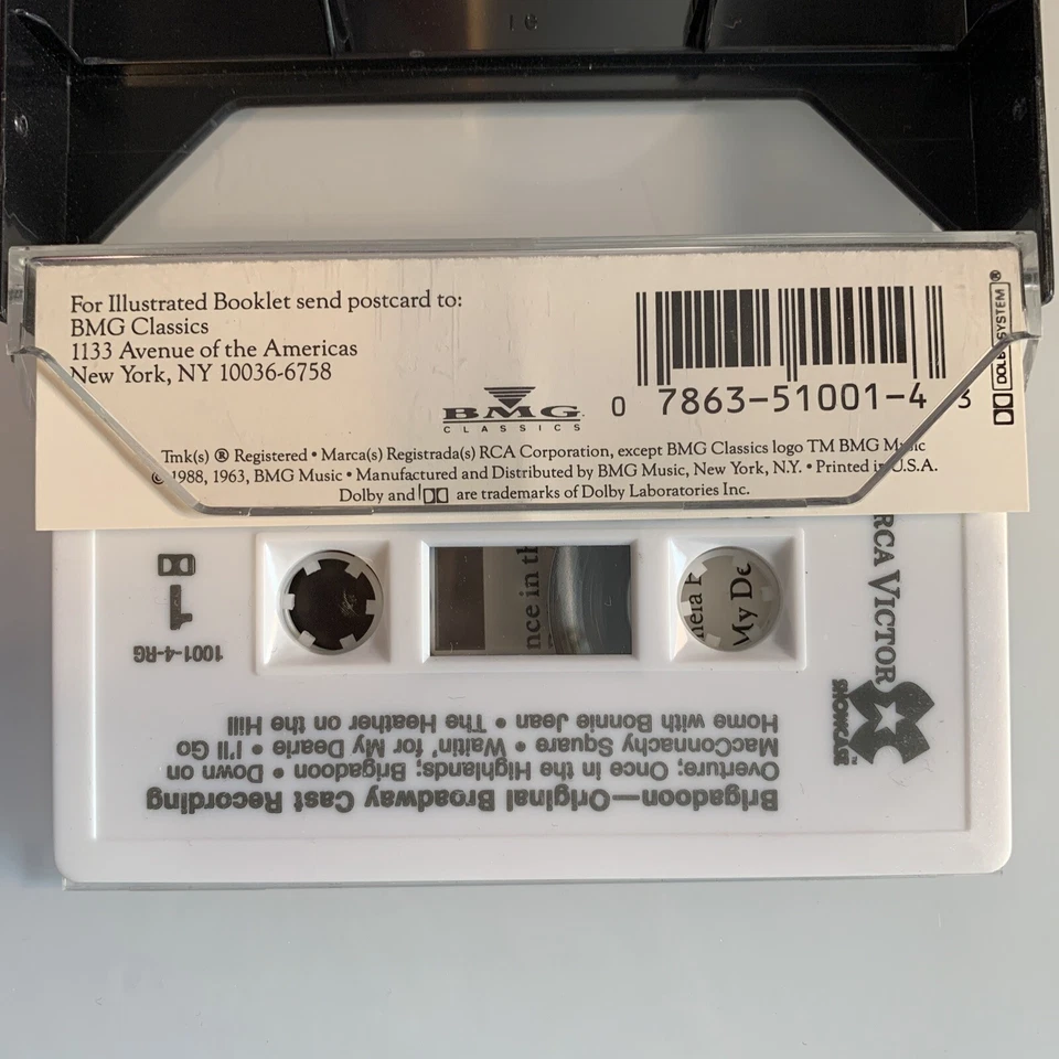 Brigadoon Original Cast (Cassette) - Image 2 of 2