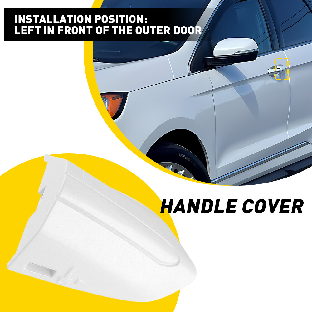 For 2015-2021 Ford Edge Front Driver Side Door Handle Key Cap