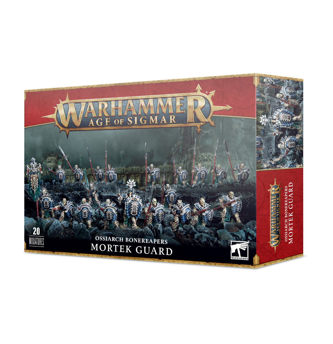 Warhammer Age Of Sigmar - Ossiarch Bonereapers: Mortek Guard