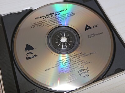 LAAZ ROCKIT - ANNIHILATION PRINCIPLE JAPAN CD OBI PROMO rare